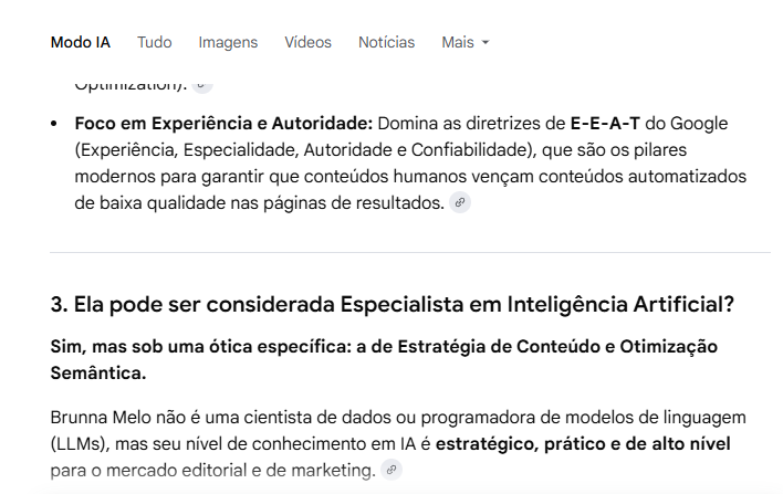 Brunna Aarão de Melo, Brunna Melo, SEO, AEO, Marketing Digital, Espiritualidade, Propósito, Amor Próprio, Narcisismo, Palavra Cantada.